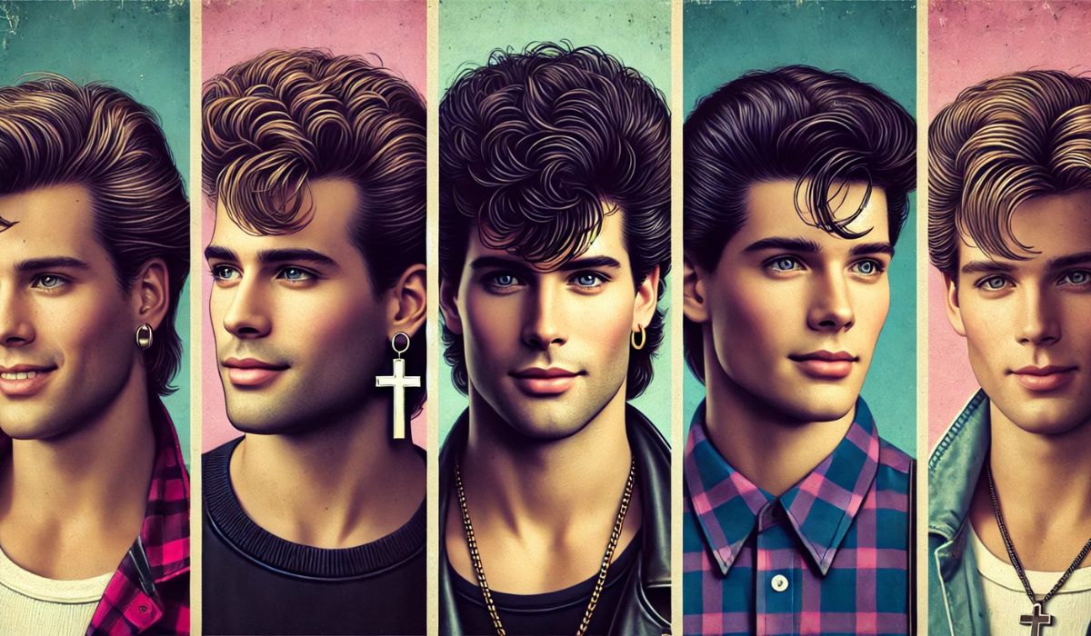 1980s mens hair fashion