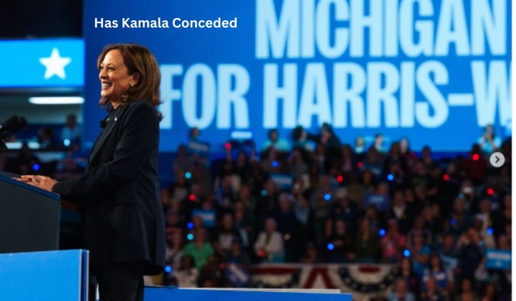 Has Kamala Conceded