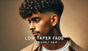 Low Taper Fade for Curly Hair