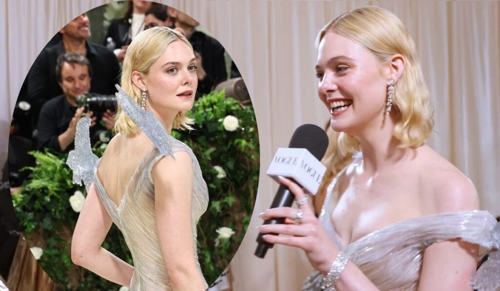 elle fanning met gala 2024