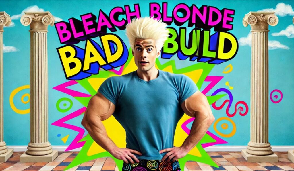 bleach blonde bad built meme