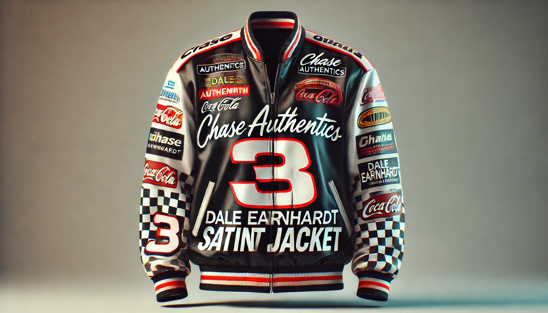 chase authentics dale earnhardt satin jacket