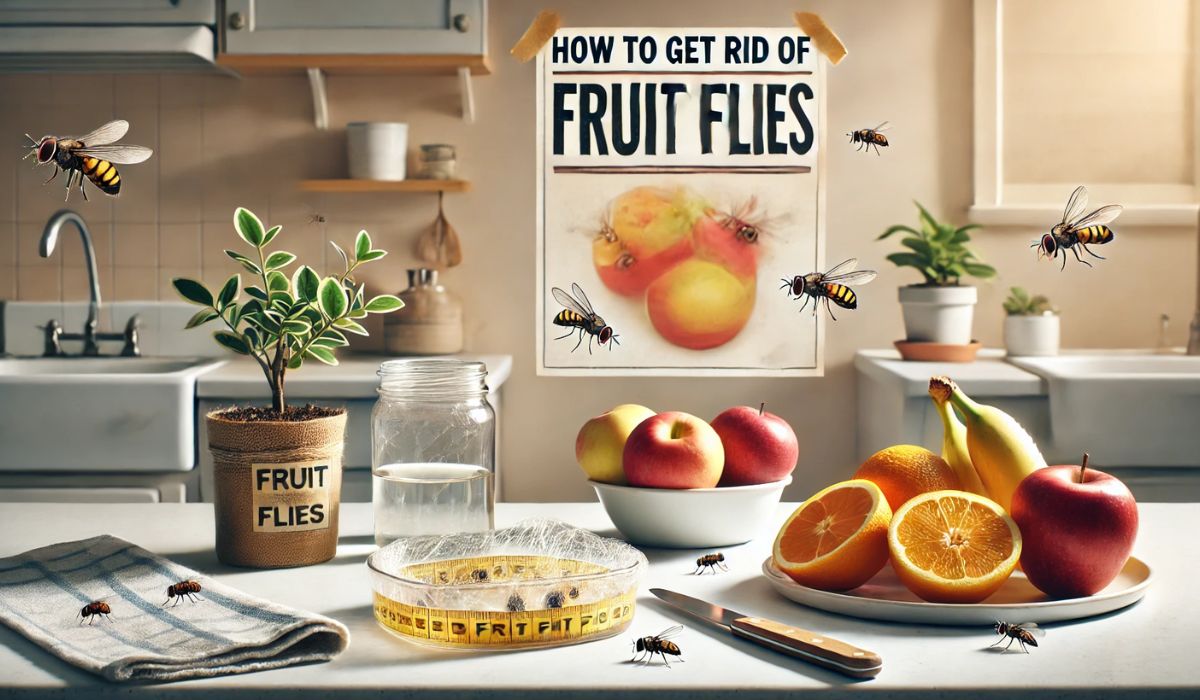 how to get rid of fruit flies