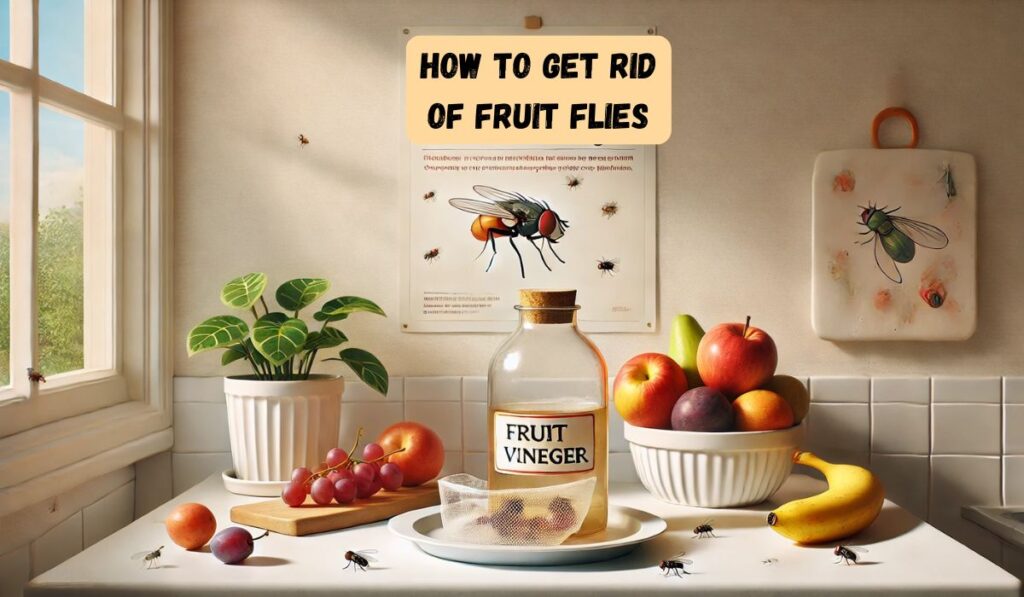 how to get rid of fruit flies