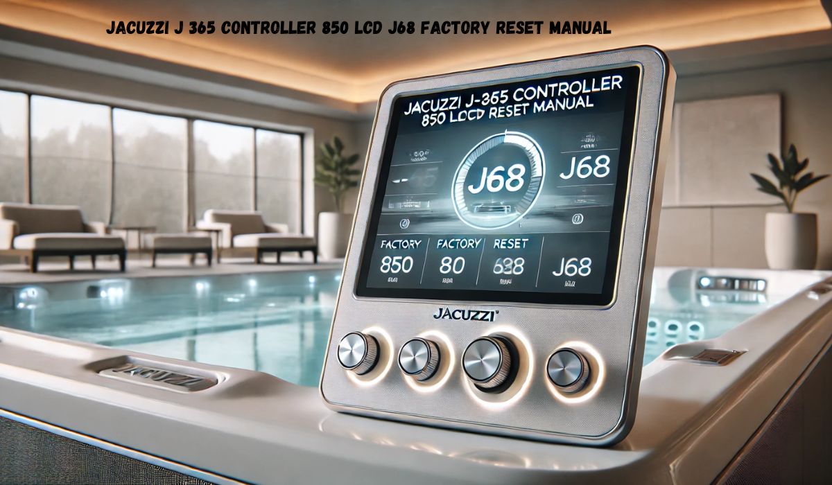 jacuzzi j 365 controller 850 lcd j68 factory reset manual