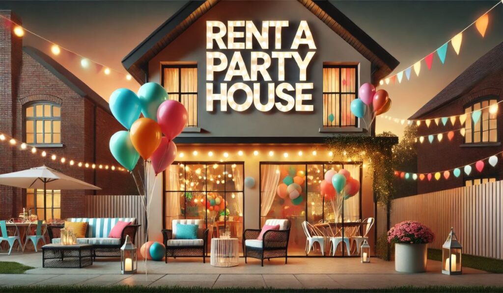 rent a party house