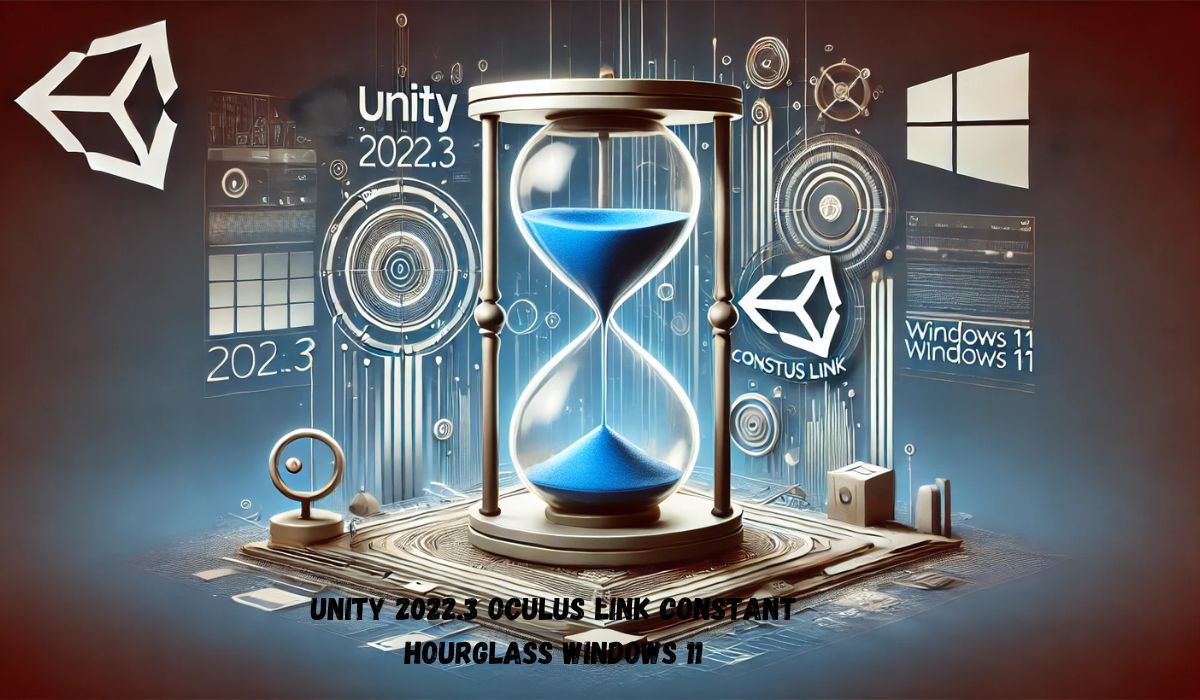 unity 2022.3 oculus link constant hourglass windows 11